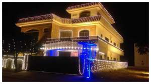 theme building lighling decoration