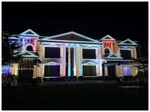 theme building lighling decoration