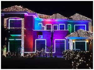 theme building lighling decoration