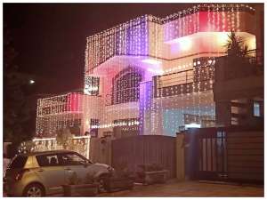 theme building lighling decoration