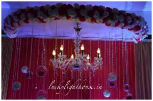 theme chandiliars decoration