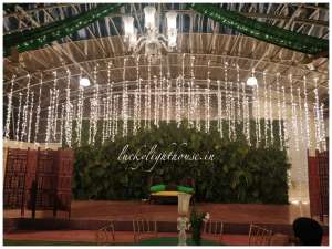 theme chandiliars decoration