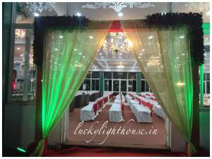 theme chandiliars decoration