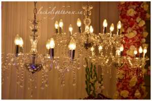 theme chandiliars decoration