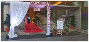 theme chandiliars decoration