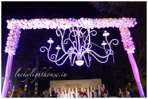 theme chandiliars decoration