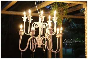 theme chandiliars decoration