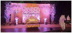 theme chandiliars decoration