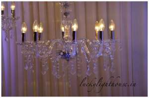 theme chandiliars decoration