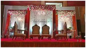 theme chandiliars decoration