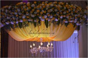 theme chandiliars decoration