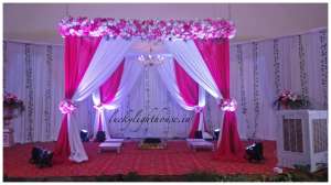 theme chandiliars decoration