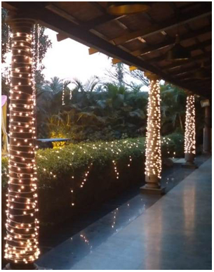 theme pathway decoration