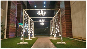 theme pathway decoration